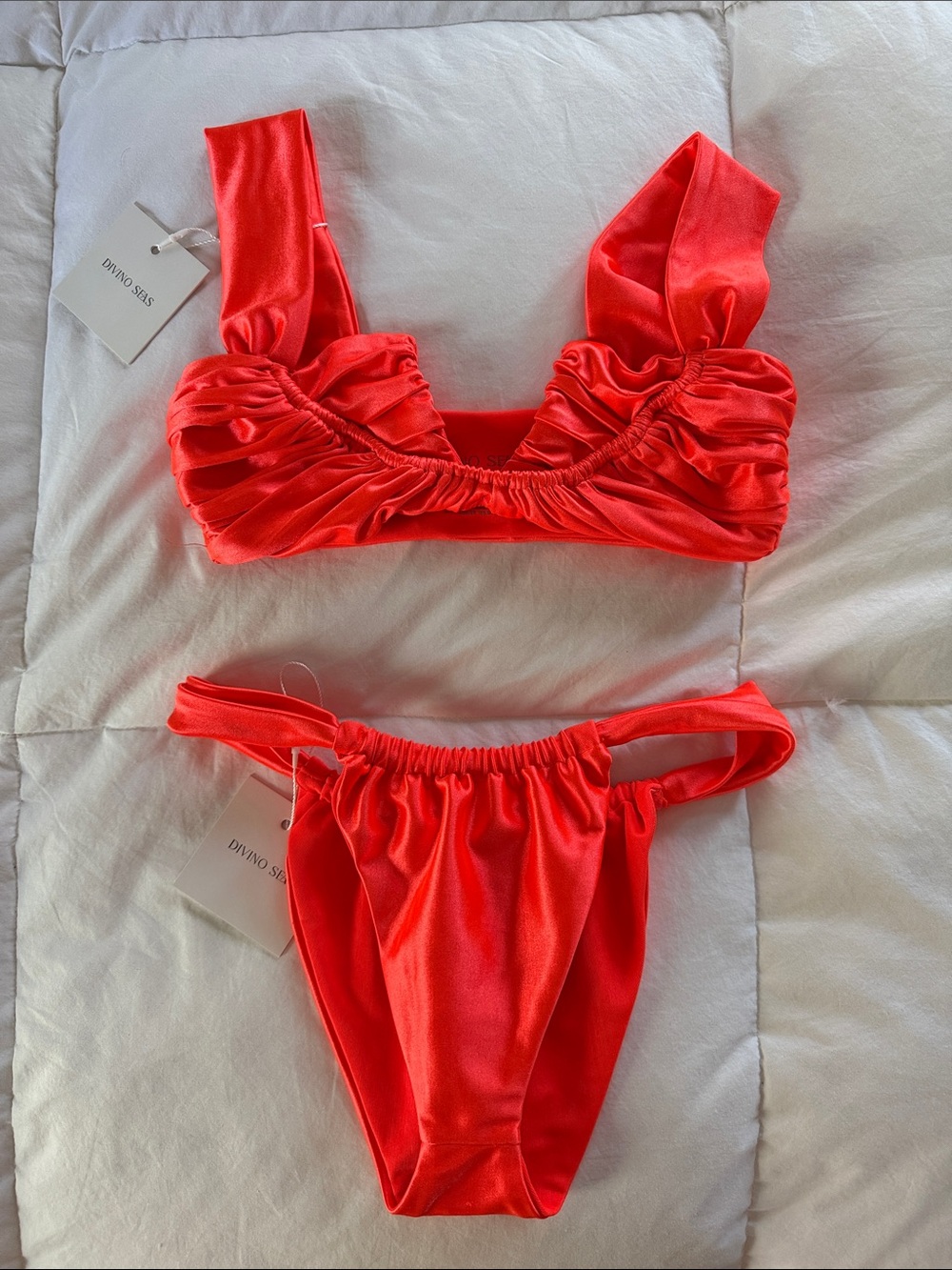 Divinoseas 2pc Bikini - Vibrant Tangerine
